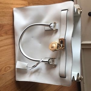 White Michael Kors purse